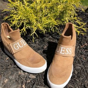Guess wedge high top sneakers